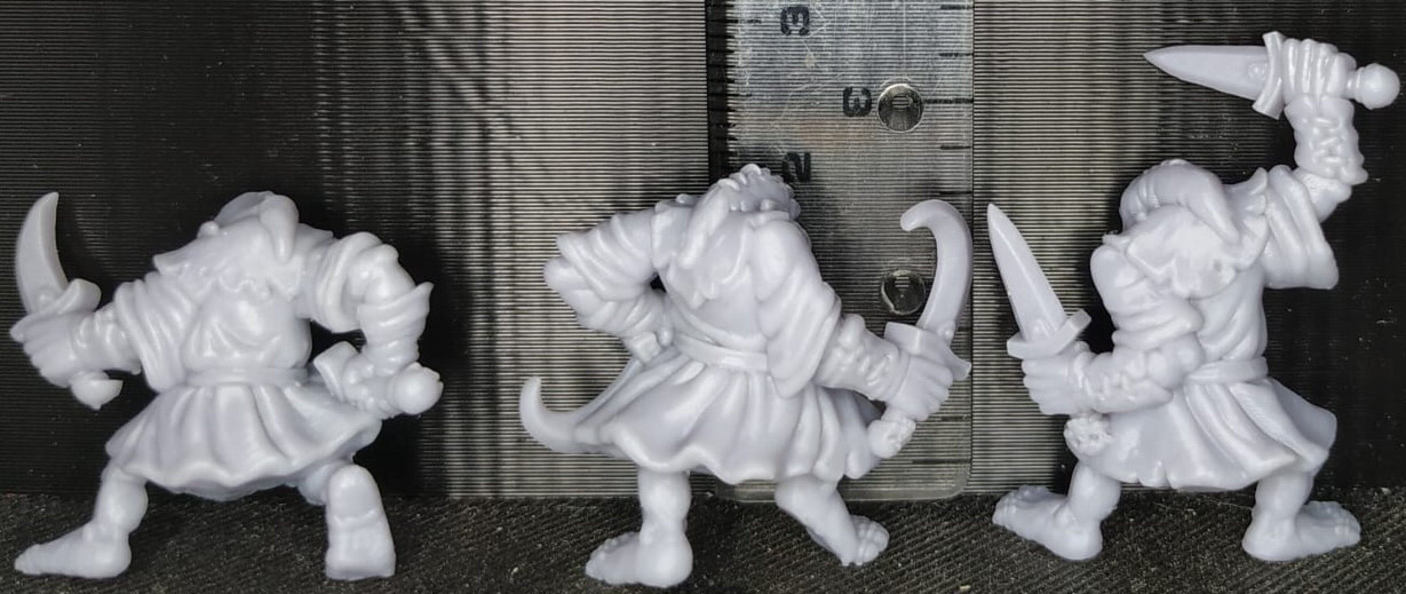 Hobgoblin Cutthroats (fabelzel) chaos dwarfs oldhammer - resin - 28 mm - 6