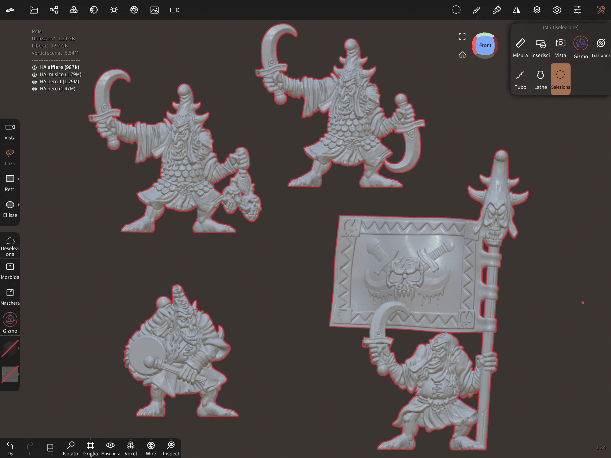 Command Group Hobgoblin (fabelzel) chaos dwarfs oldhammer - 28 mm - 7