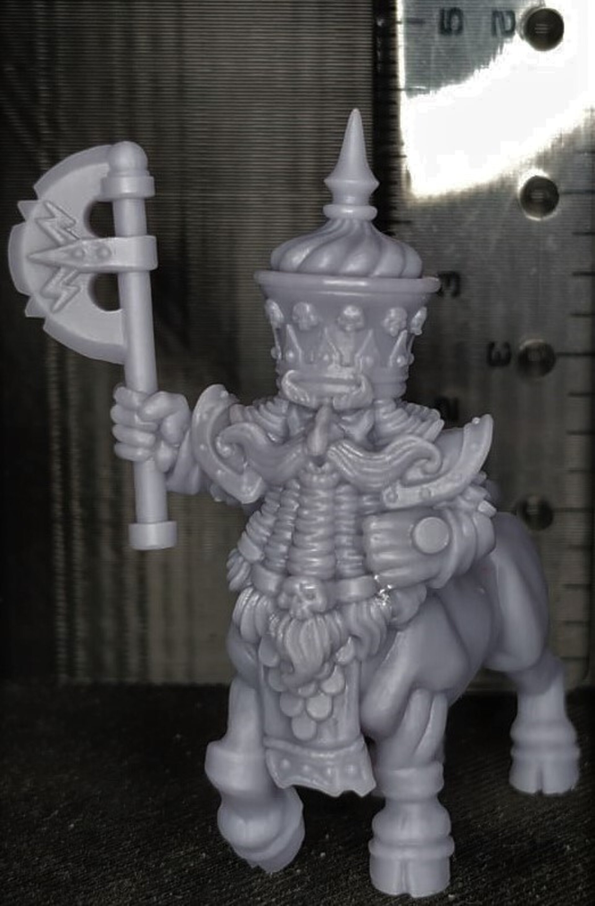 Bull Centaurs (fabelzel) chaos dwarfs oldhammer - resin miniatures - 28 mm - 3