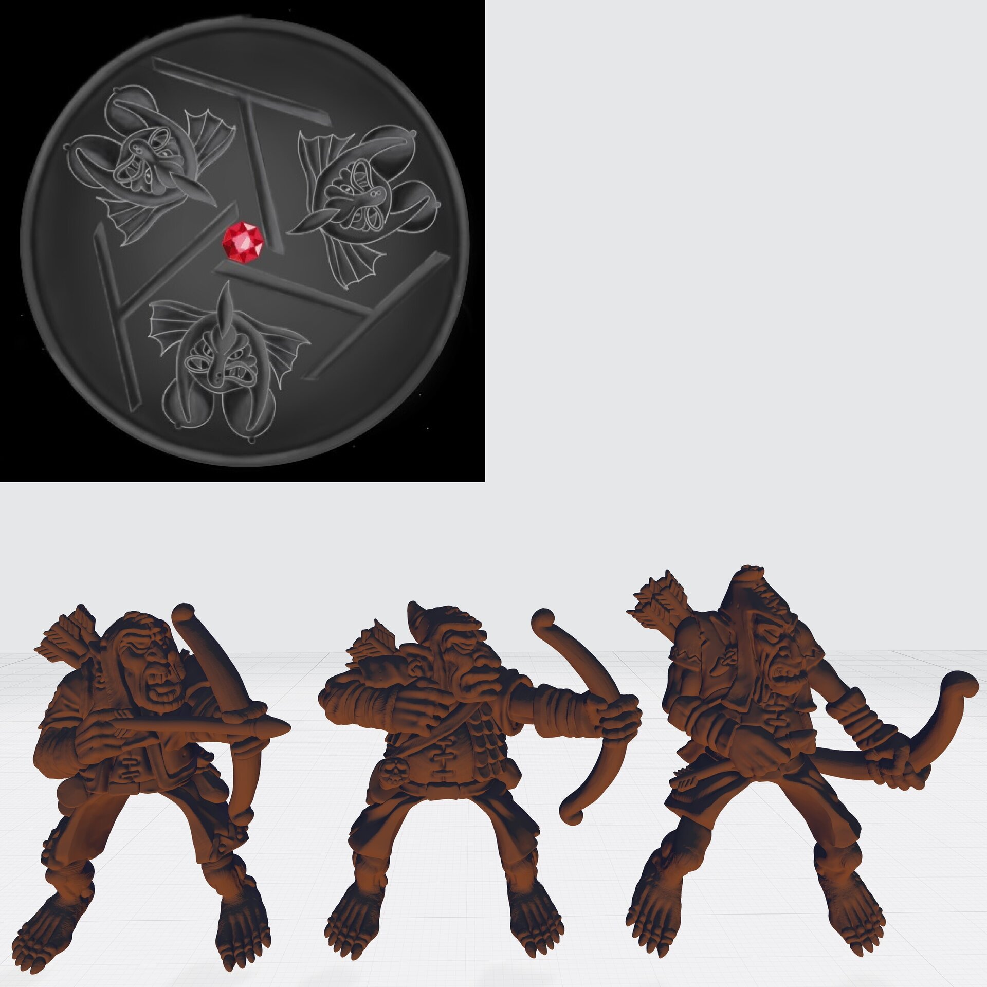 Hobgoblin wolf riders (fabelzel) chaos dwarfs oldhammer - 28 mm - 2