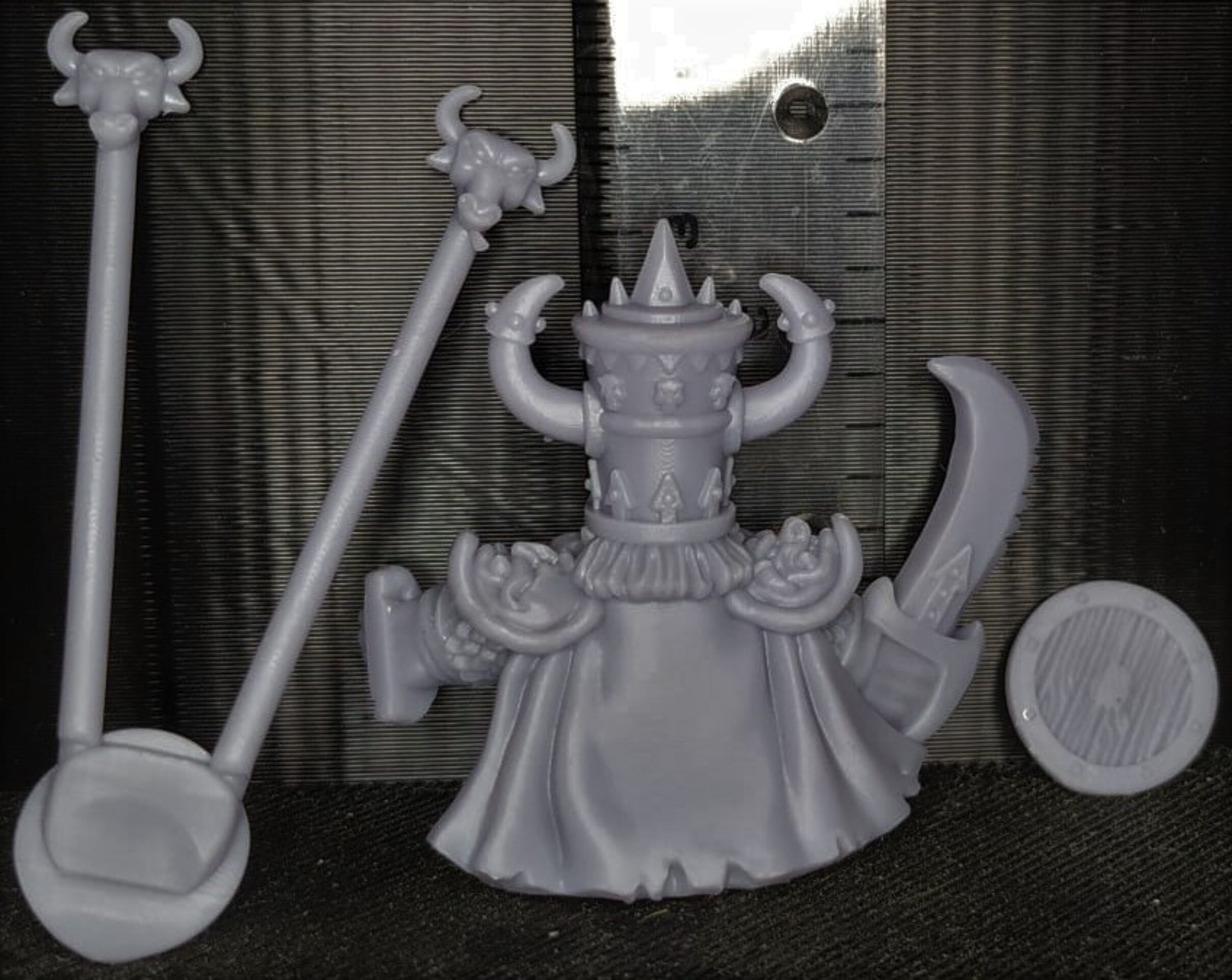 Tower Lord (fabelzel) chaos dwarfs oldhammer - resin miniatures - 28 mm - 7