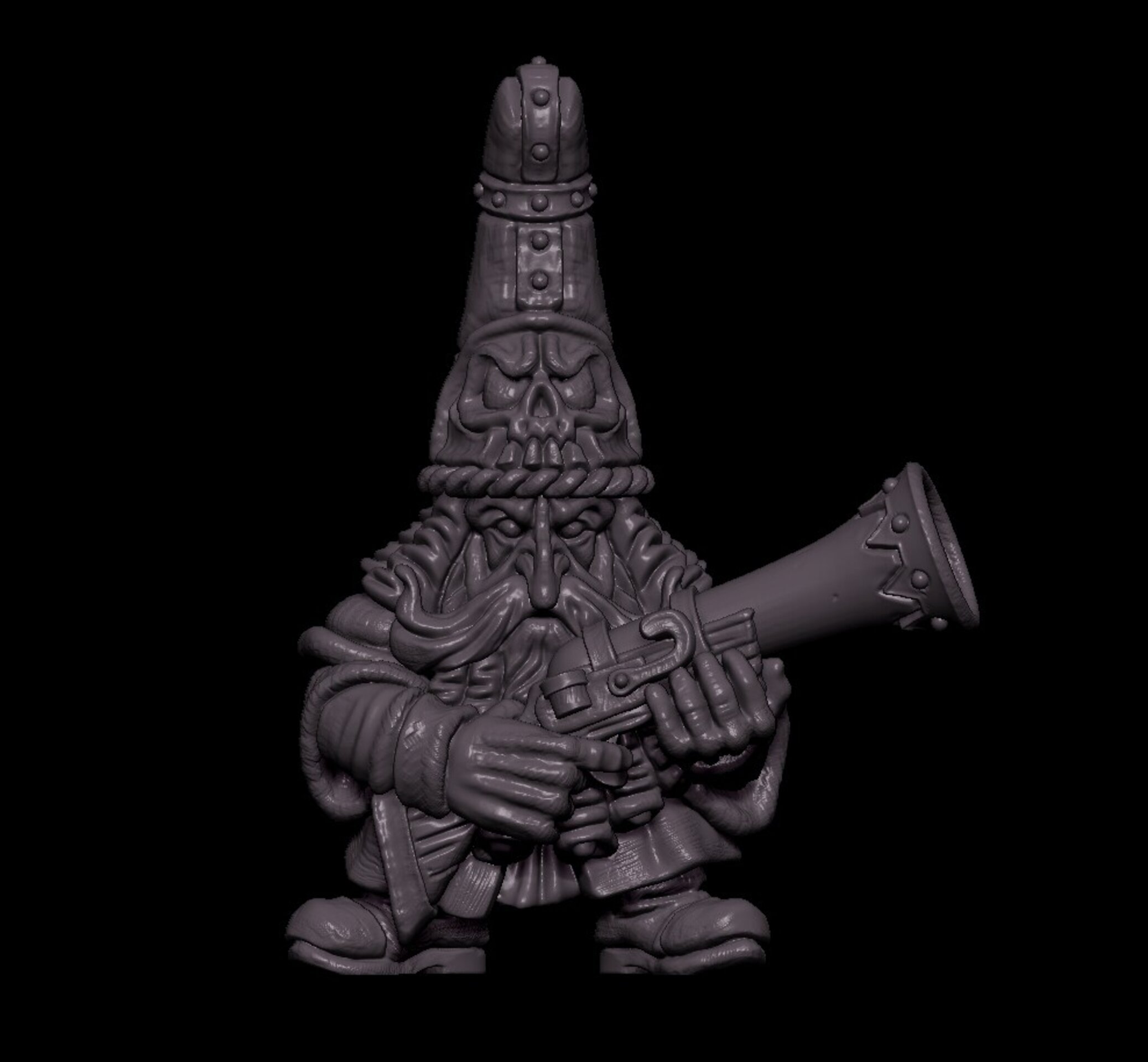 Chaos Dwarfs Blunderbuss (fabelzel) chaos dwarfs oldhammer - resin - 28 mm - 8