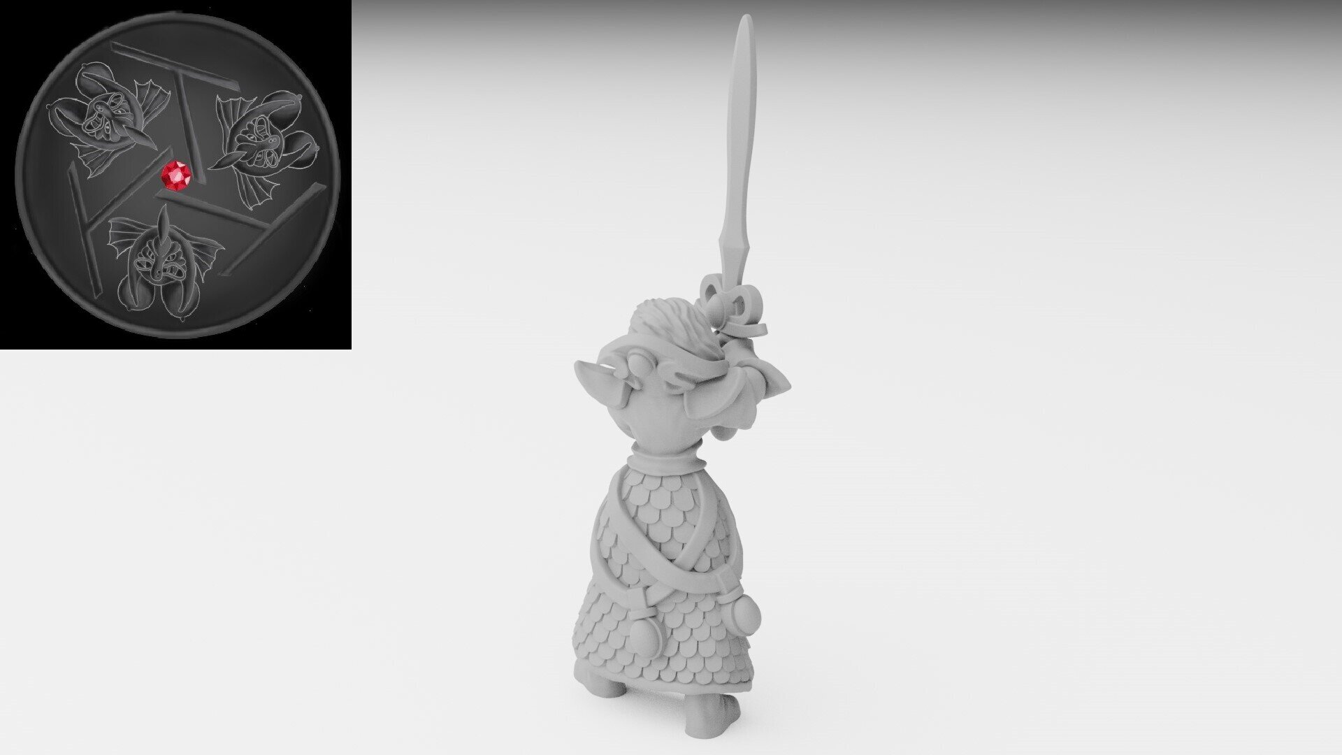 Hero on foot (ilhadiel) high elves - wargames - resin miniatures - 28 mm - 4