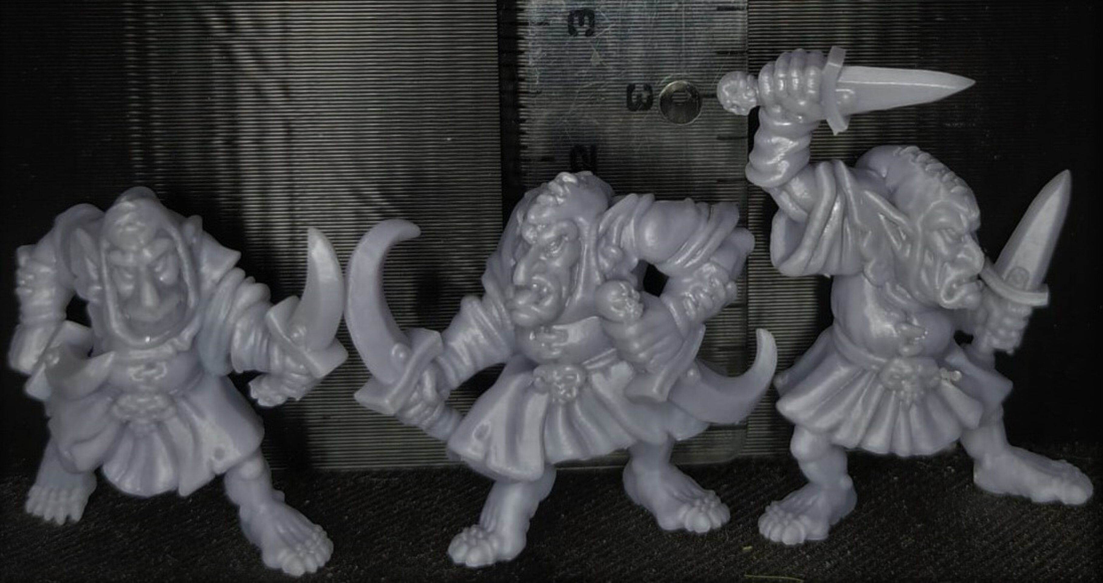 Hobgoblin Cutthroats (fabelzel) chaos dwarfs oldhammer - resin - 28 mm - 3