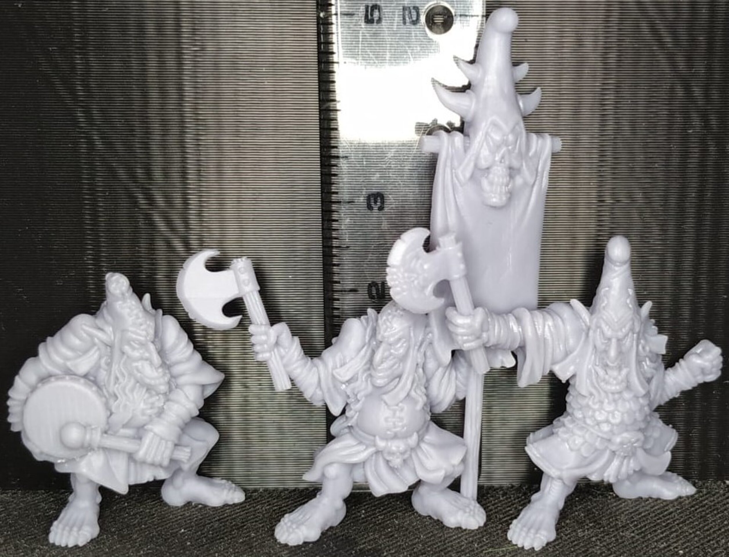 Command Group Hobgoblin (fabelzel) chaos dwarfs oldhammer - 28 mm - 10