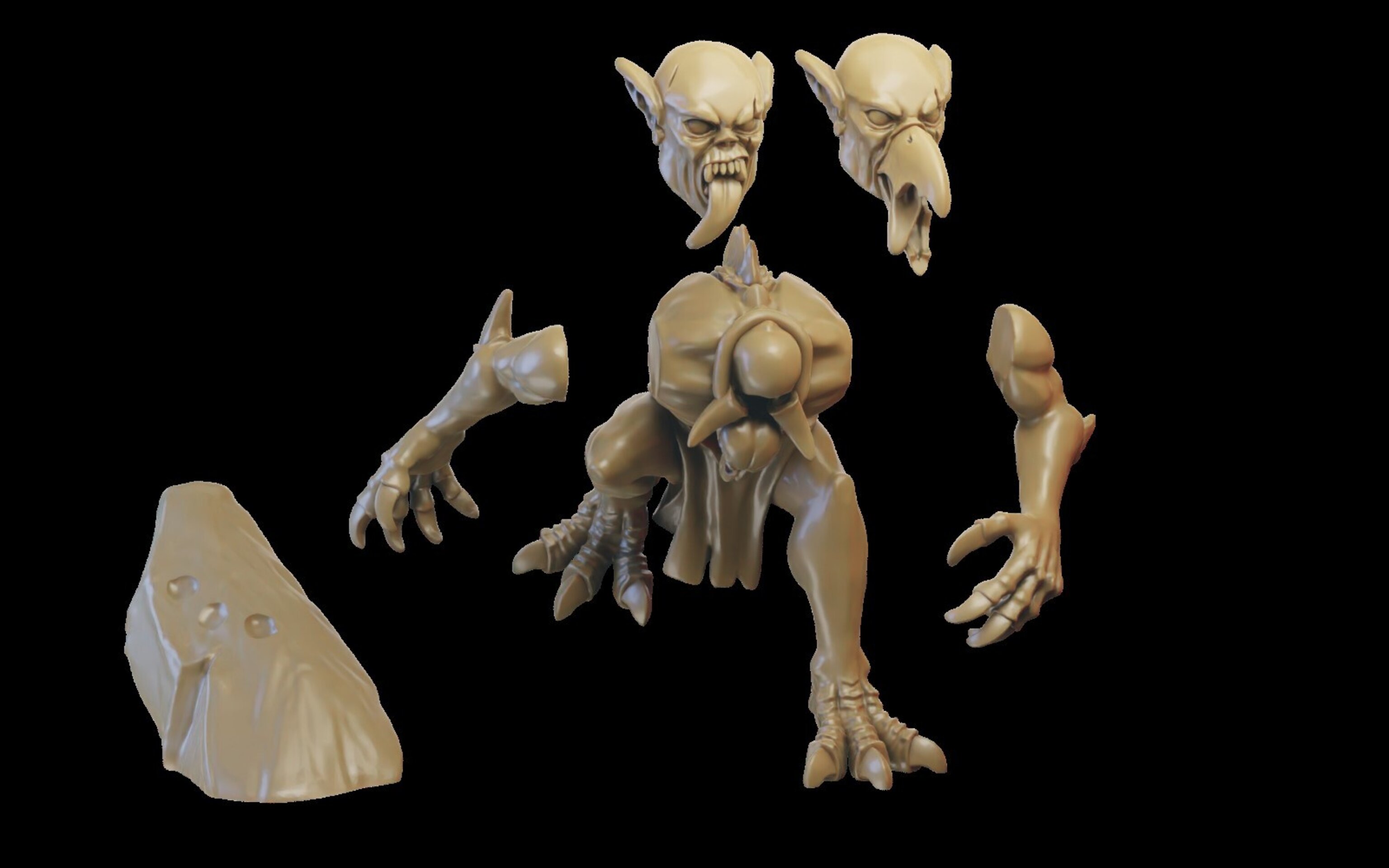 Vampire Count Strigoi on foot (ilhadiel) vampire counts - miniatures - 28 mm - 4