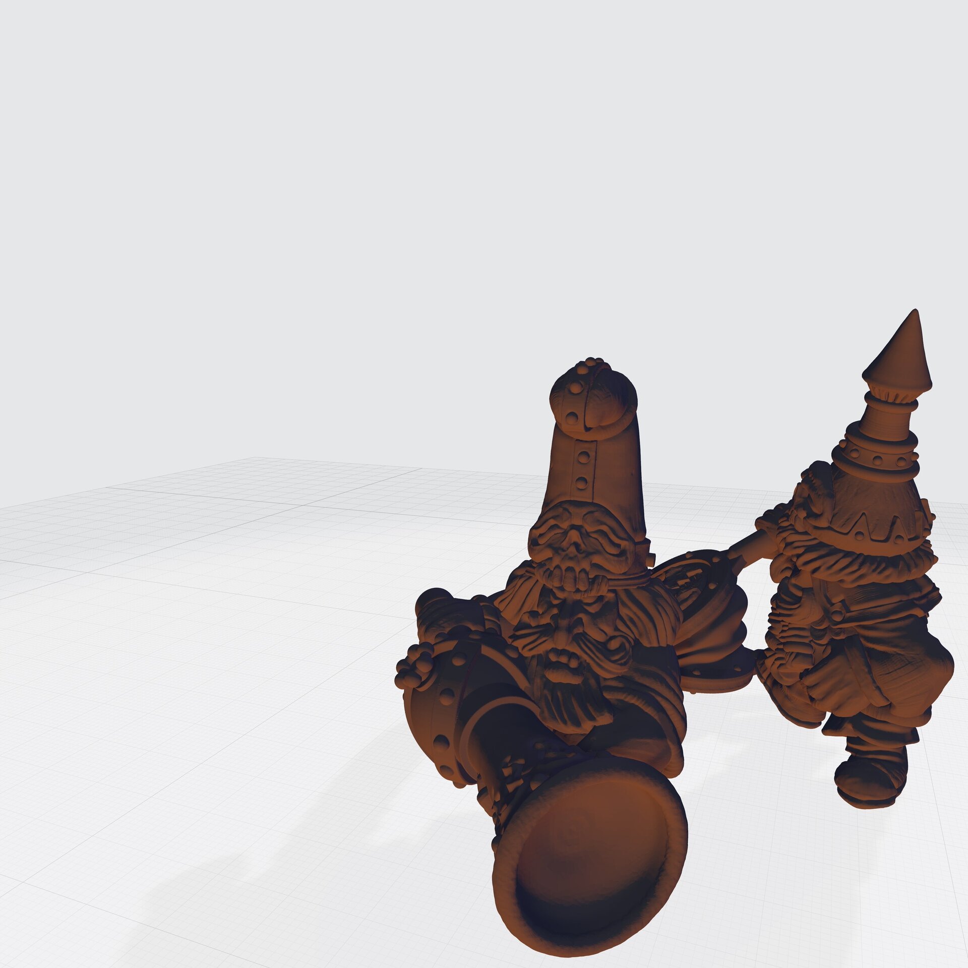 Experimental Flamethrower Machine (fabelzel) chaos dwarfs oldhammer - 28 mm - 4