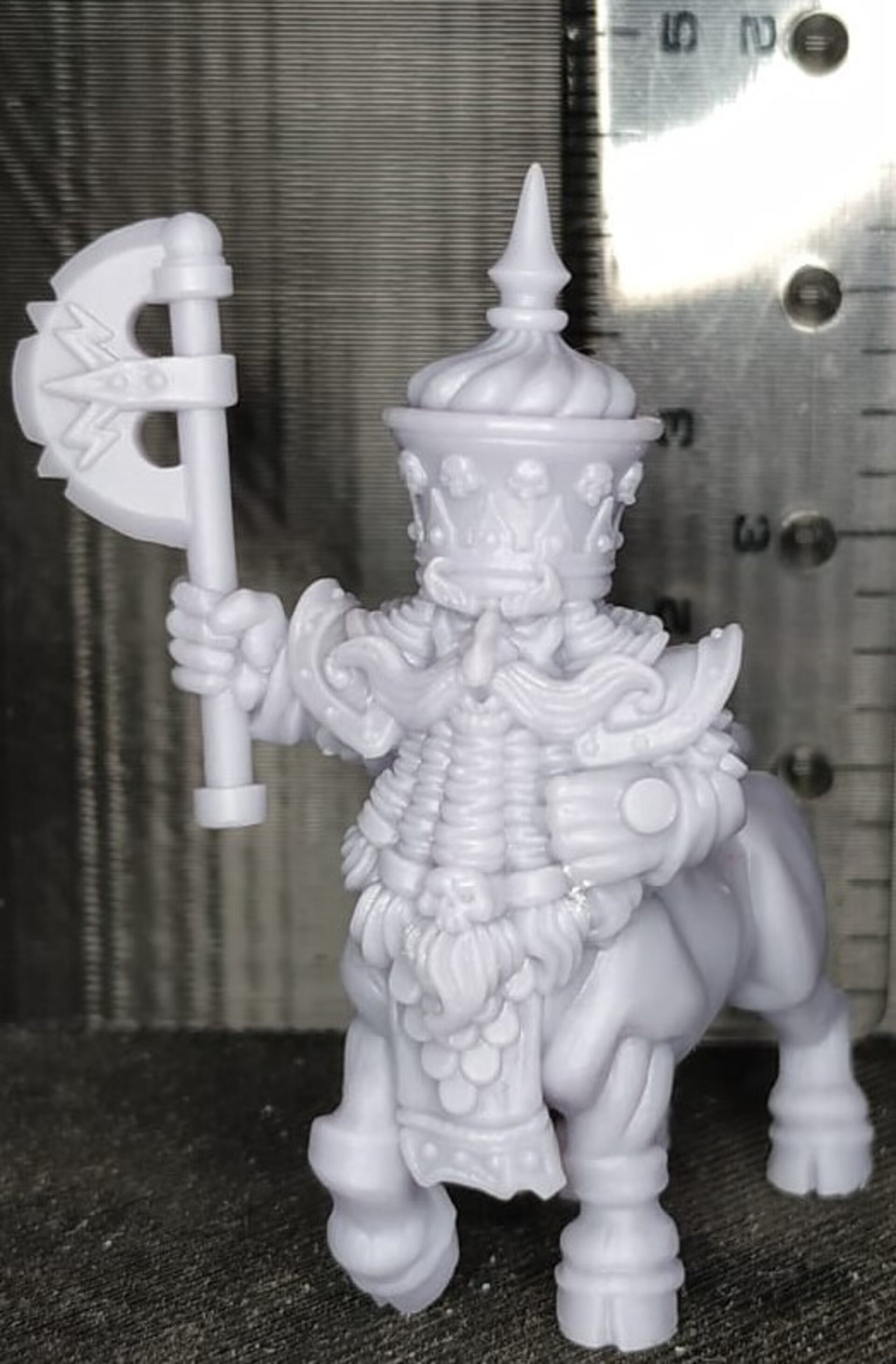 Bull Centaurs (fabelzel) chaos dwarfs oldhammer - resin miniatures - 28 mm - 4