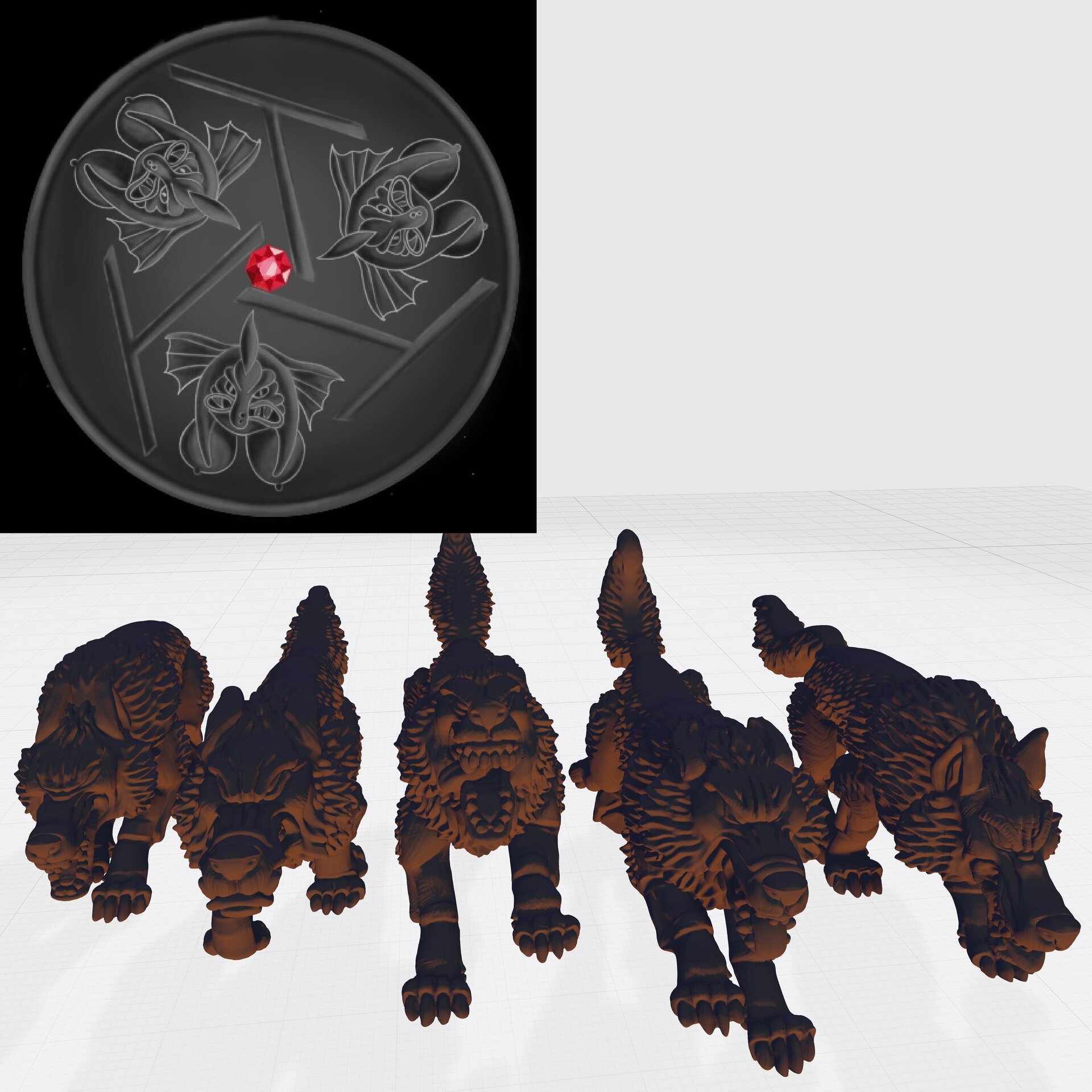 Hobgoblin wolf riders (fabelzel) chaos dwarfs oldhammer - 28 mm - 4