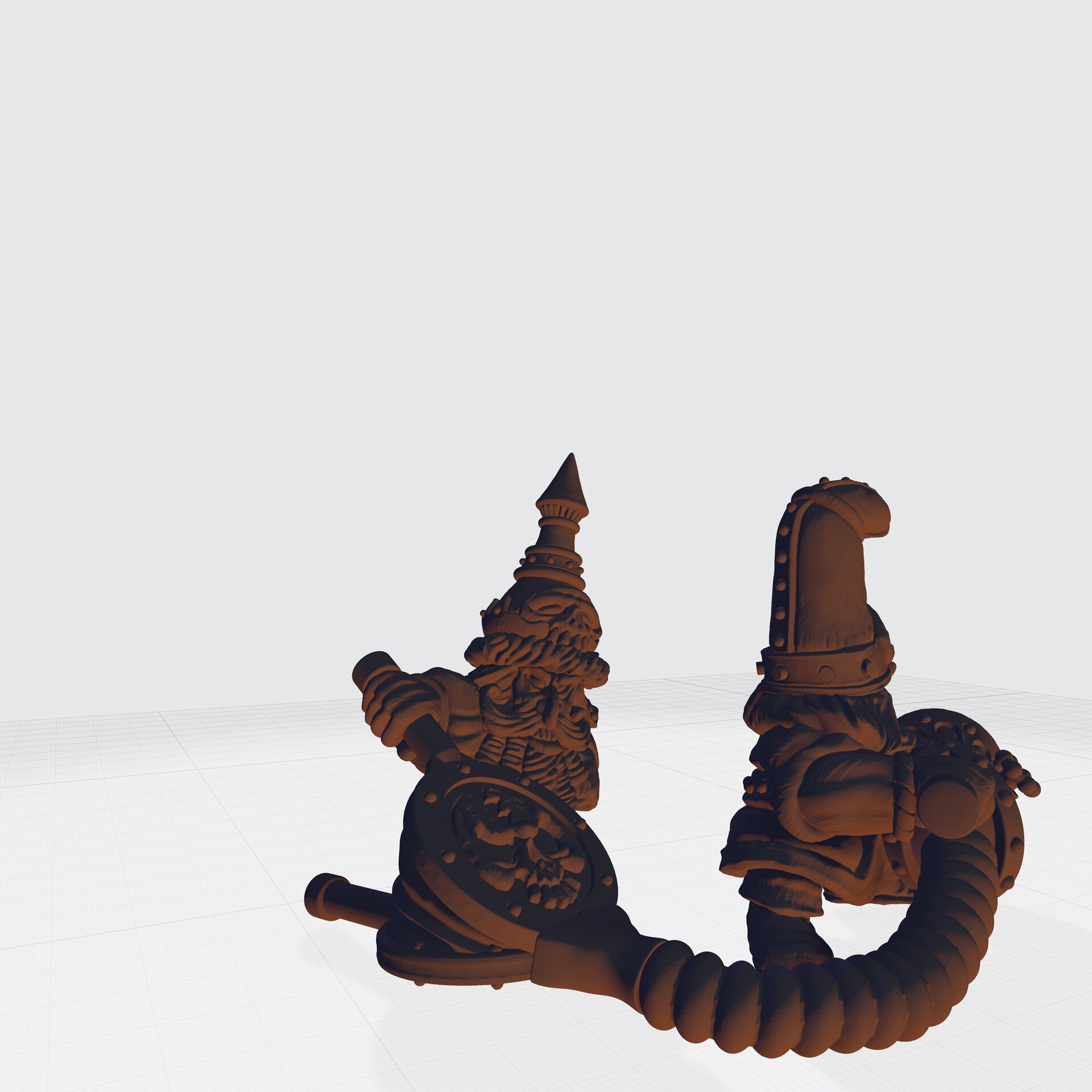 Experimental Flamethrower Machine (fabelzel) chaos dwarfs oldhammer - 28 mm - 3