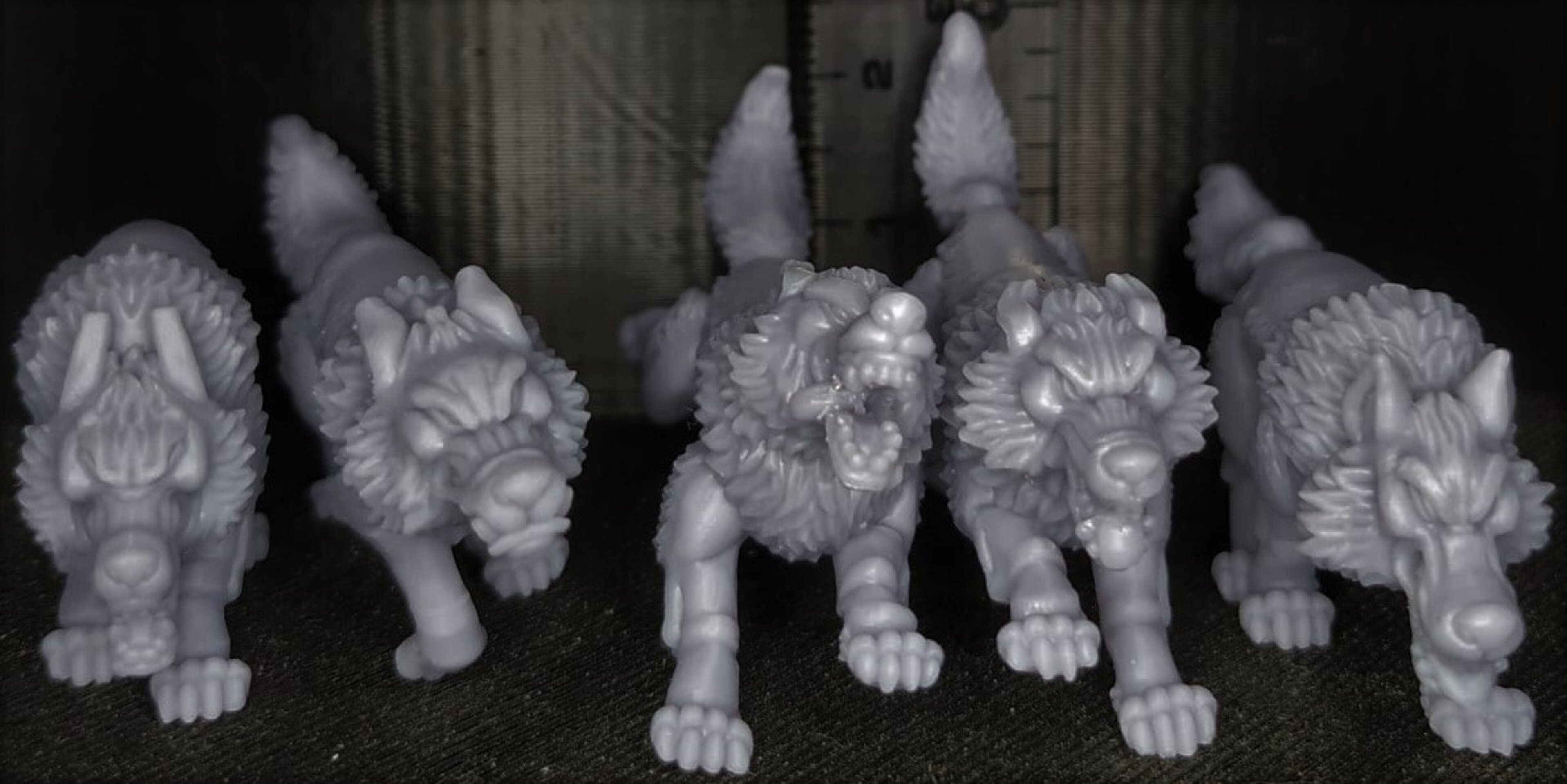 Hobgoblin wolf riders (fabelzel) chaos dwarfs oldhammer - 28 mm - 11