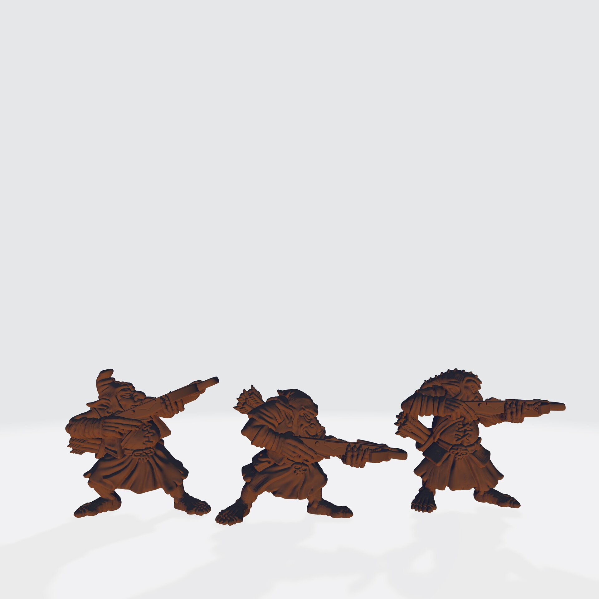 Hobgoblin Crossbowmen (fabelzel) chaos dwarfs oldhammer - 28 mm - 2
