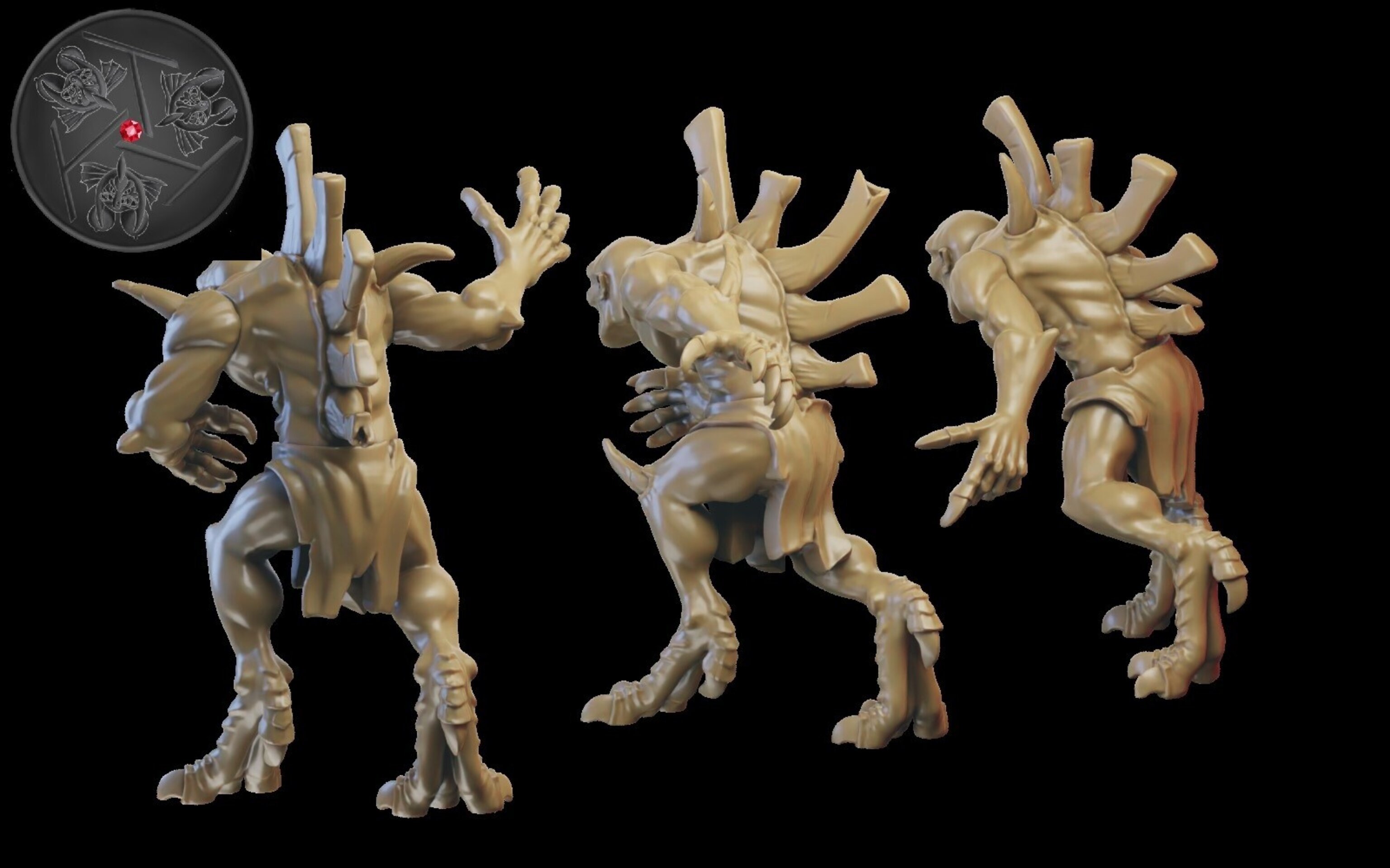 Crypt Horrors (ilhadiel) vampire counts - wargames - resin miniatures - 28 mm - 2