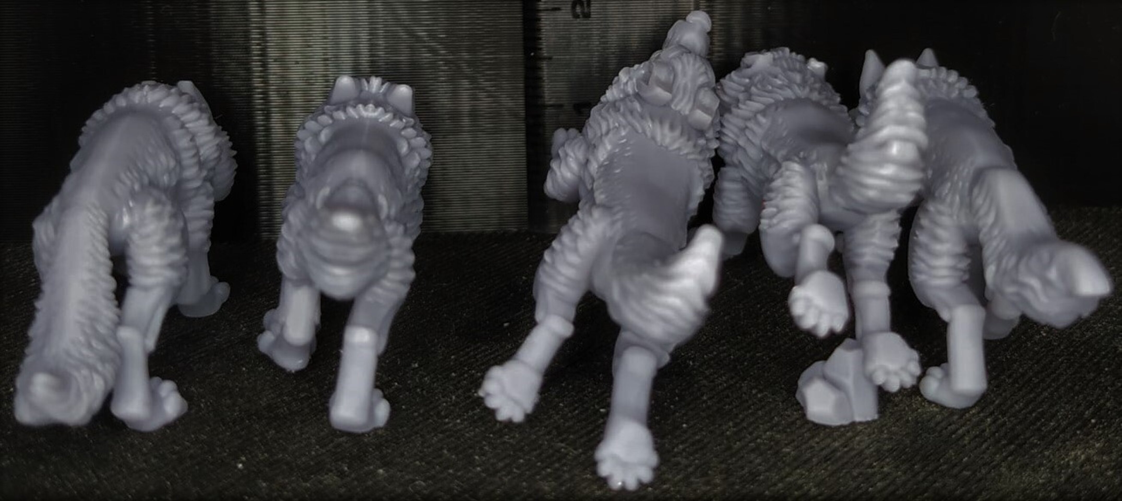 Hobgoblin wolf riders (fabelzel) chaos dwarfs oldhammer - 28 mm - 8