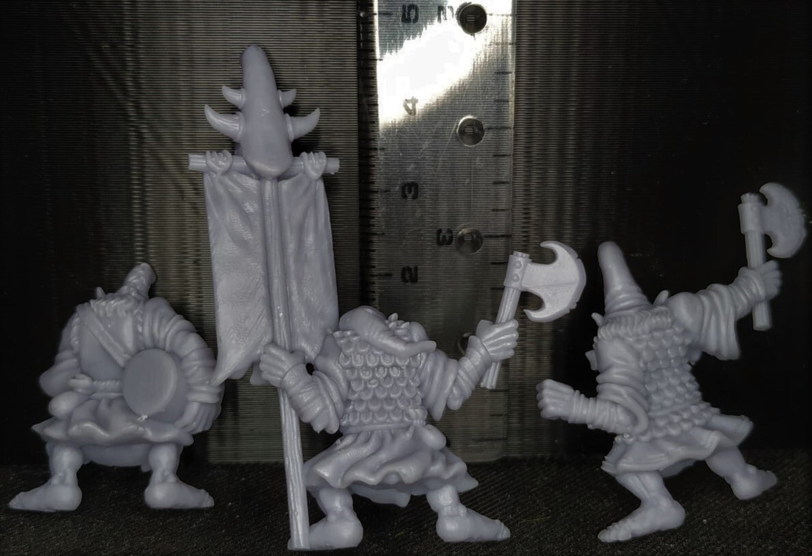 Command Group Hobgoblin (fabelzel) chaos dwarfs oldhammer - 28 mm - 11