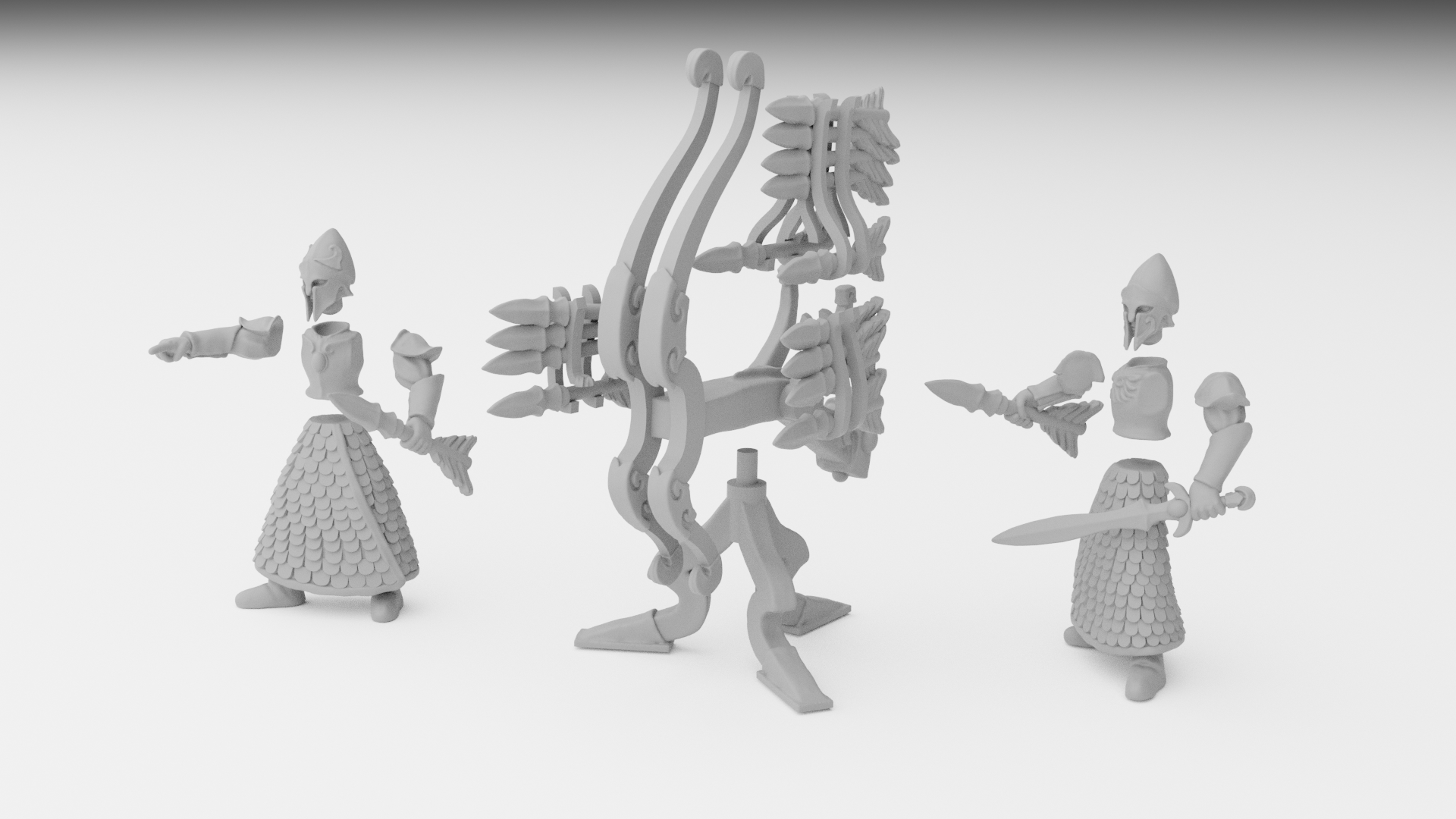 Eagle Claw Bolt (ilhadiel) high elves - wargames - resin miniatures - 28 mm - 3