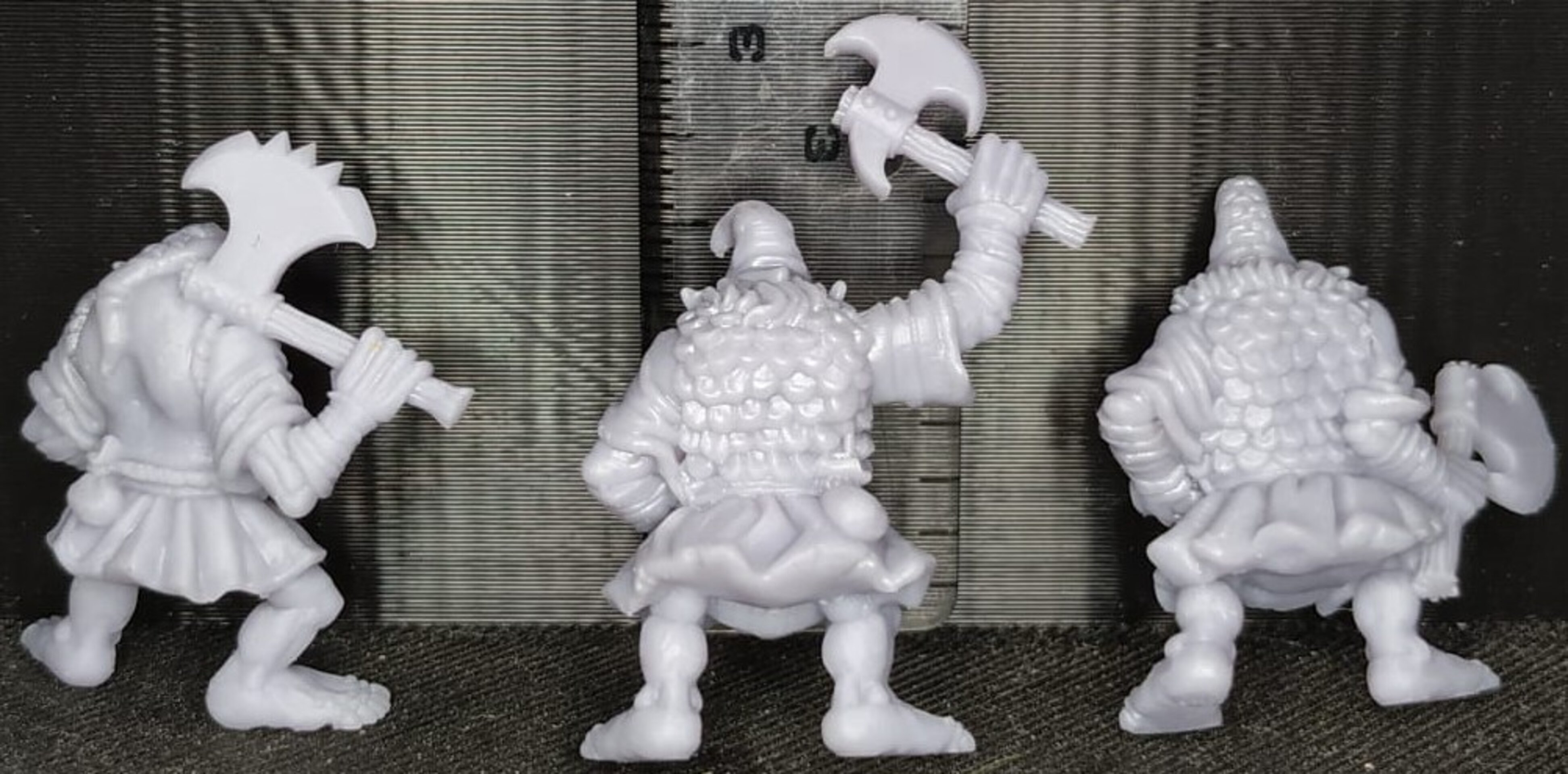 Hobgoblin Warriors (fabelzel) chaos dwarfs oldhammer - resin - 28 mm - 6